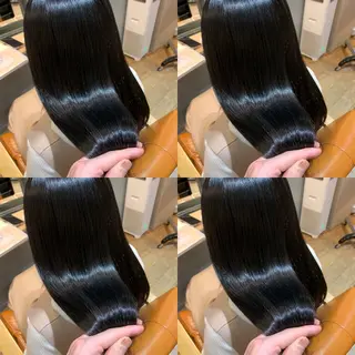 ロング カラー 店長✨️韓国ヘア✖️ 髪質改善カラー／純大のヘアスタイル