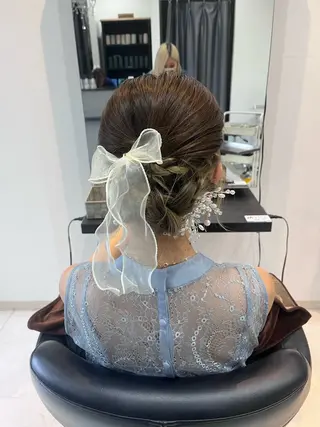 ヘアアレンジ yuuka charmのヘアスタイル