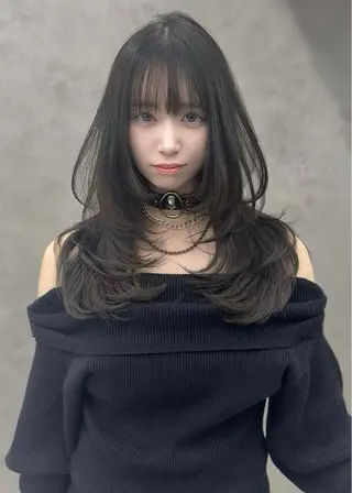 ロング AIVAN所属・レイヤーウルフ 【瑠己】のヘアスタイル