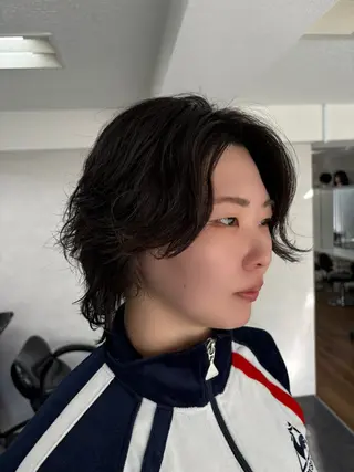 ショート パーマ Clarus by artina所属・再現性◎ボブ／パーマ レイヤー/ユウキのヘアスタイル