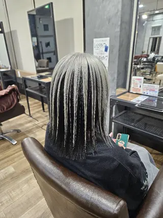 ミディアム 山田 一輝のヘアスタイル