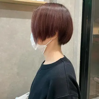 ショート カラー はちすか るかのヘアスタイル