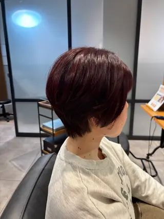 ショート 杉本 瑠菜のヘアスタイル