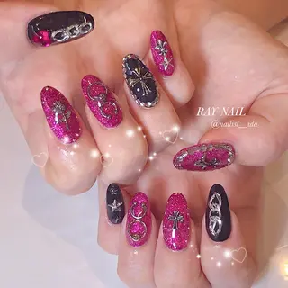 ネイル Arowa 伊田のネイルデザイン