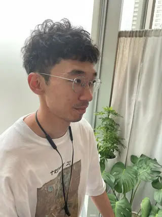 メンズ YinYang所属・川﨑 章弘のヘアスタイル