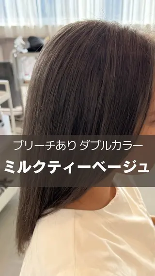 カラー toca...所属・KANOKA (toca...)のヘアスタイル