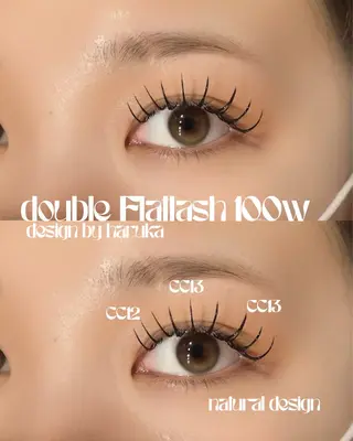 マツエク・マツパ suu ｜harukaのマツエク・マツパデザイン