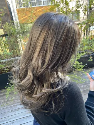ロング 韓国ヘア/レイヤー/ 前髪/髪質改善/石川のヘアスタイル