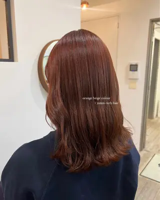 カラー natsu/梅田 /透明感/艶髪のヘアスタイル