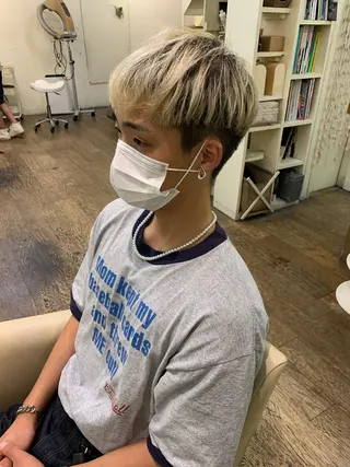 ショート メンズ HairMake bo:rl所属・武島 美優のヘアスタイル