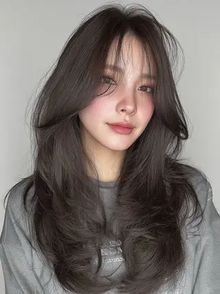 ロング カラー 🌛ダブルカラー 🌜SAYAKAのヘアスタイル