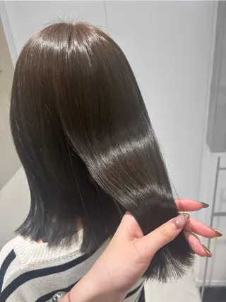 ミディアム カラー ✨ブリーチカラー/ 艶髪suzu🪽🤎のヘアスタイル
