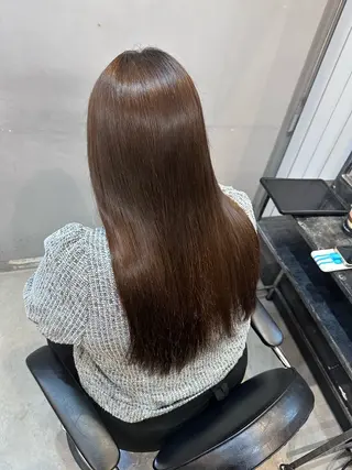 ロング パーマ 髪質改善・艶カラー HIROTOのヘアスタイル