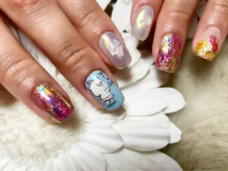 ネイル Yakko pas á pasのネイルデザイン