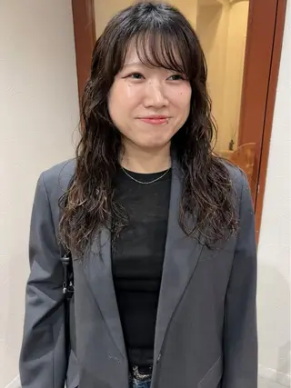 ロング パーマ rena ✶伏見/パーマのヘアスタイル