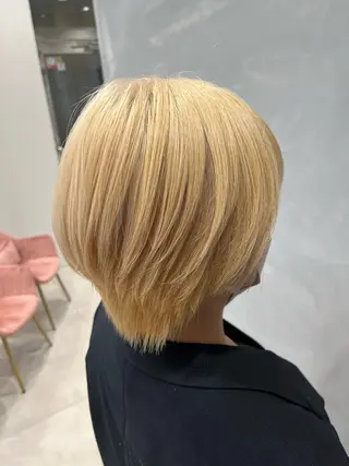 ショート カラー 💜N°大分💜 三浦のヘアスタイル