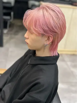 ショート カラー LUCK 本厚木店のヘアスタイル