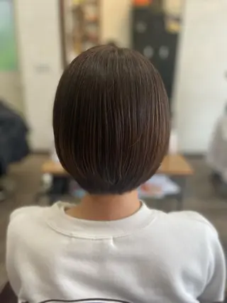 ショート カラー HAIR MAKE Avalon 橋本店所属・💎白髪染めも対応 🙆👌山本明菜のヘアスタイル