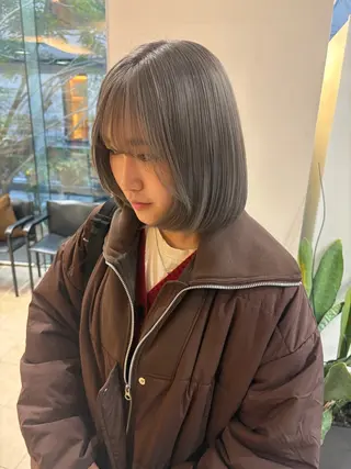 ショート カラー DECOR所属・ひがし のののヘアスタイル