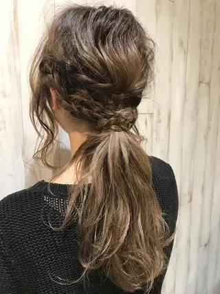 ロング 庄司 美佑樹のヘアスタイル