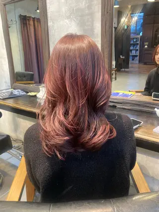 セミロング 髪質改善🌸 タケウチハナノのヘアスタイル