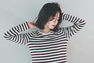 ショート カラー パーマ ooit所属・ooit 【オーイット】のヘアスタイル