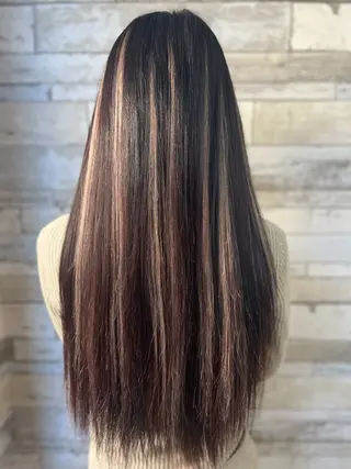 ロング B-W ⭐️REIKOのヘアスタイル