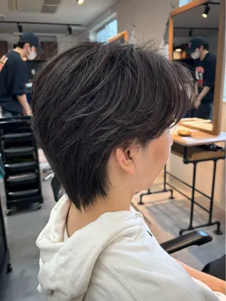 パーマ メンズ フェザーパーマ/韓国 /メンズカット/保立のヘアスタイル