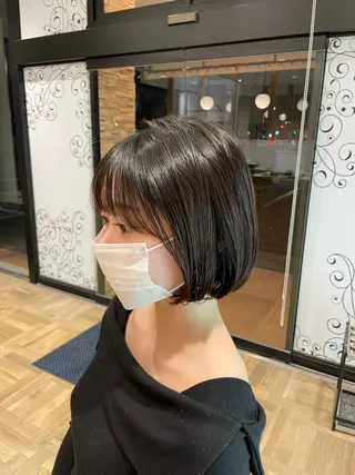 ショート カラー 山本瑞己 （ヤマモトミズキ）のヘアスタイル