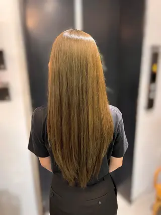 ロング カラー 💖暖色系カラー💖 🦋HARU 🦋のヘアスタイル