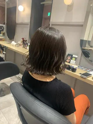 ショート カラー 🥀韓国ヘア🥀 宮津真菜のヘアスタイル