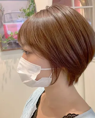 ショート 💖レイヤー×美髪 💖momoのヘアスタイル