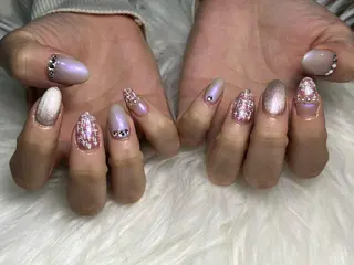 ネイル lucky nail 歌舞伎町のネイルデザイン