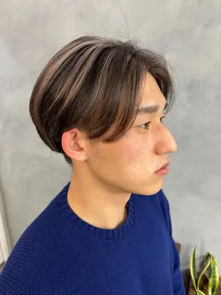 ショート 嶋田 久純のヘアスタイル