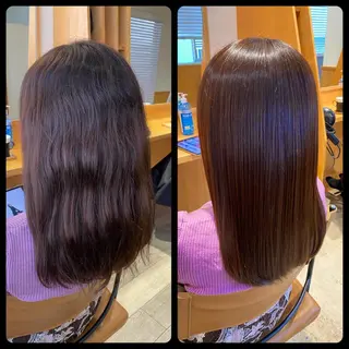 ロング カラー AmphiTokyo 池邉智成のヘアスタイル