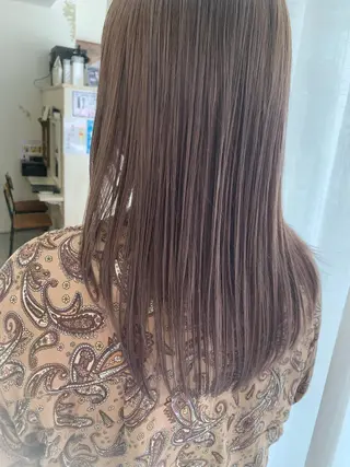 ロング カラー fio マナミのヘアスタイル