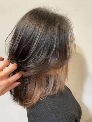カラー 髪質改善/レイヤー /ボブ/中村莞太朗のヘアスタイル