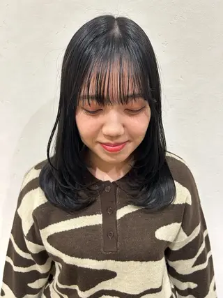 セミロング カラー 🍒中川葵久美🍒 メンズ/パーマのヘアスタイル