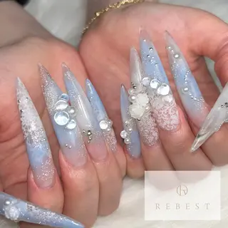 ネイル nailist 羽藍のネイルデザイン