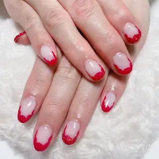 ネイル The Best Beauty受付担当のヘアスタイル