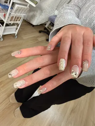 セミロング リザボーテ八王子店所属・yuki ⌇ リザボーテ八王子店のネイルデザイン