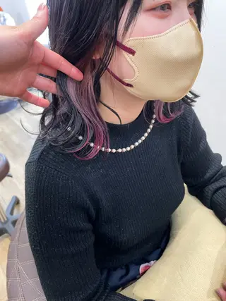 ミディアム カラー 朝倉 海斗のヘアスタイル