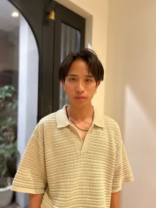 ショート メンズ 澤田 健汰のヘアスタイル