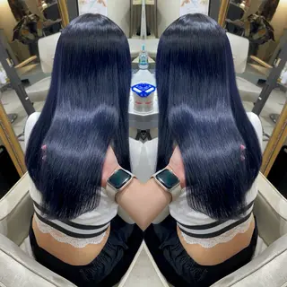 ロング カラー 🦋美髪／エクステ 🦋アベイクミのヘアスタイル