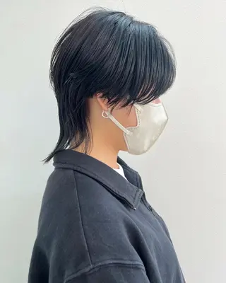 ミディアム カラー パーマ ヘアアレンジ メンズ 【池袋/スパイキー ショート】ⓝⓘⓜⓤのヘアスタイル