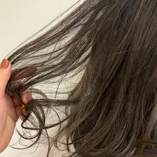 ミディアム カラー ヘアアレンジ satsuki 暖色・ブラウンカラーのヘアスタイル