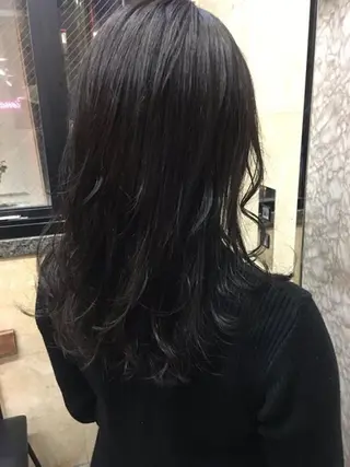 ミディアム カラー パーマ ヘアアレンジ メンズ TOMO GEEKS代表のヘアスタイル