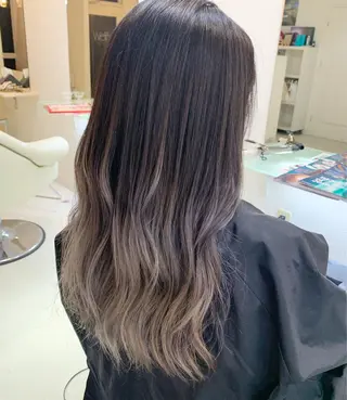 ロング カラー 渡辺 健太のヘアスタイル