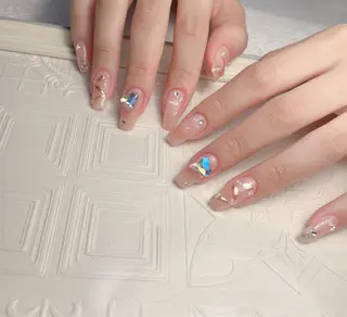 ネイル M🌷nail 長さだし専門店のネイルデザイン