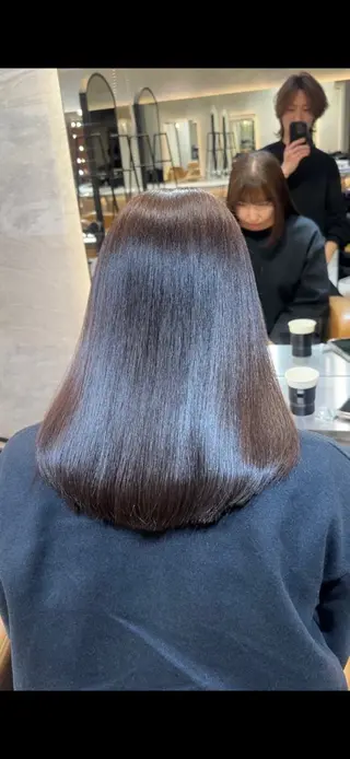ミディアム 銀座副店長/レイヤー /髪質改善/田島のヘアスタイル
